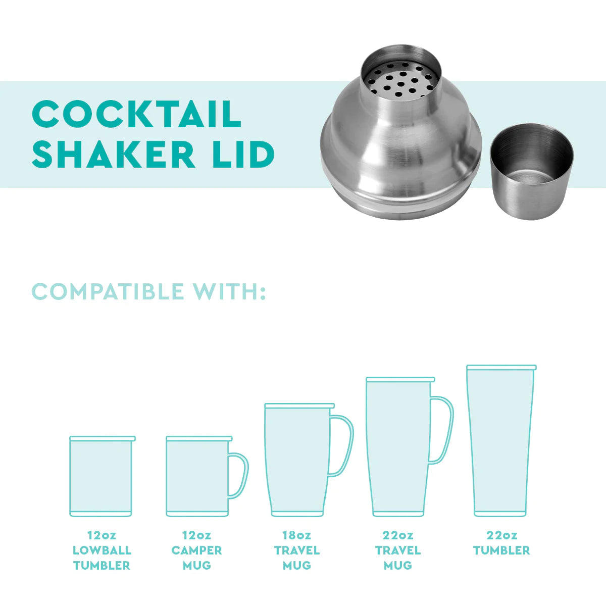 Swig Cocktail Shaker Lid