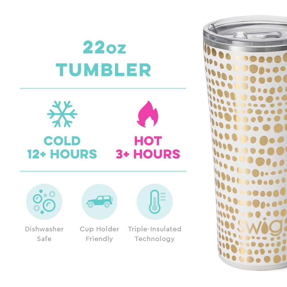Swig Glamazon Gold Tumbler - 22 oz