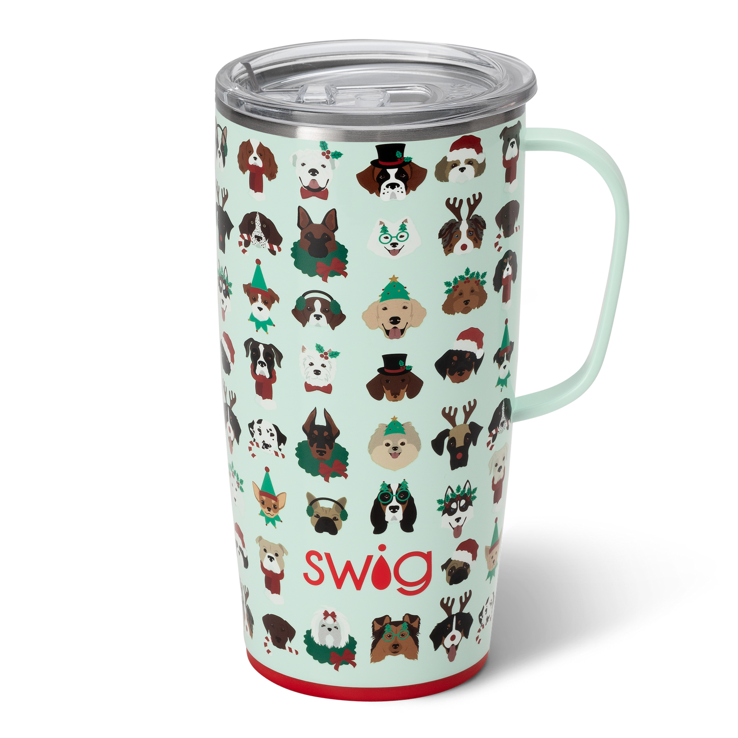Happy Howlidays Travel Swig Life Mug - 22 oz
