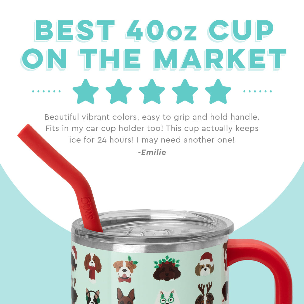 Happy Howlidays MEGA Swig Life Mug - 40 oz