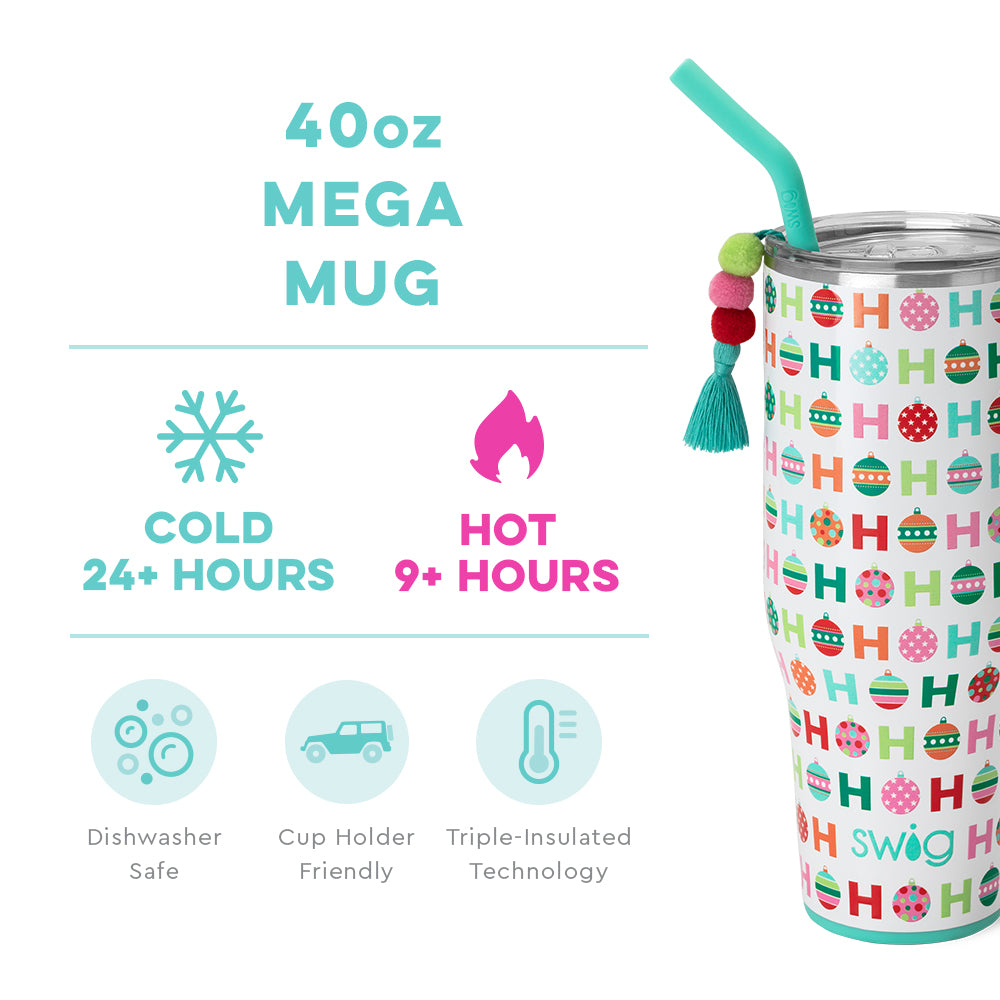 HoHoHo MEGA Swig Life Mug - 40 oz