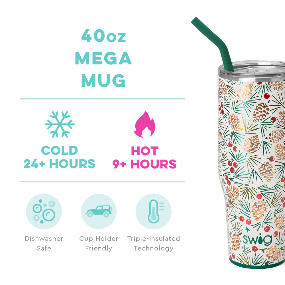 All Spruced Up MEGA Swig Life Mug - 40 oz