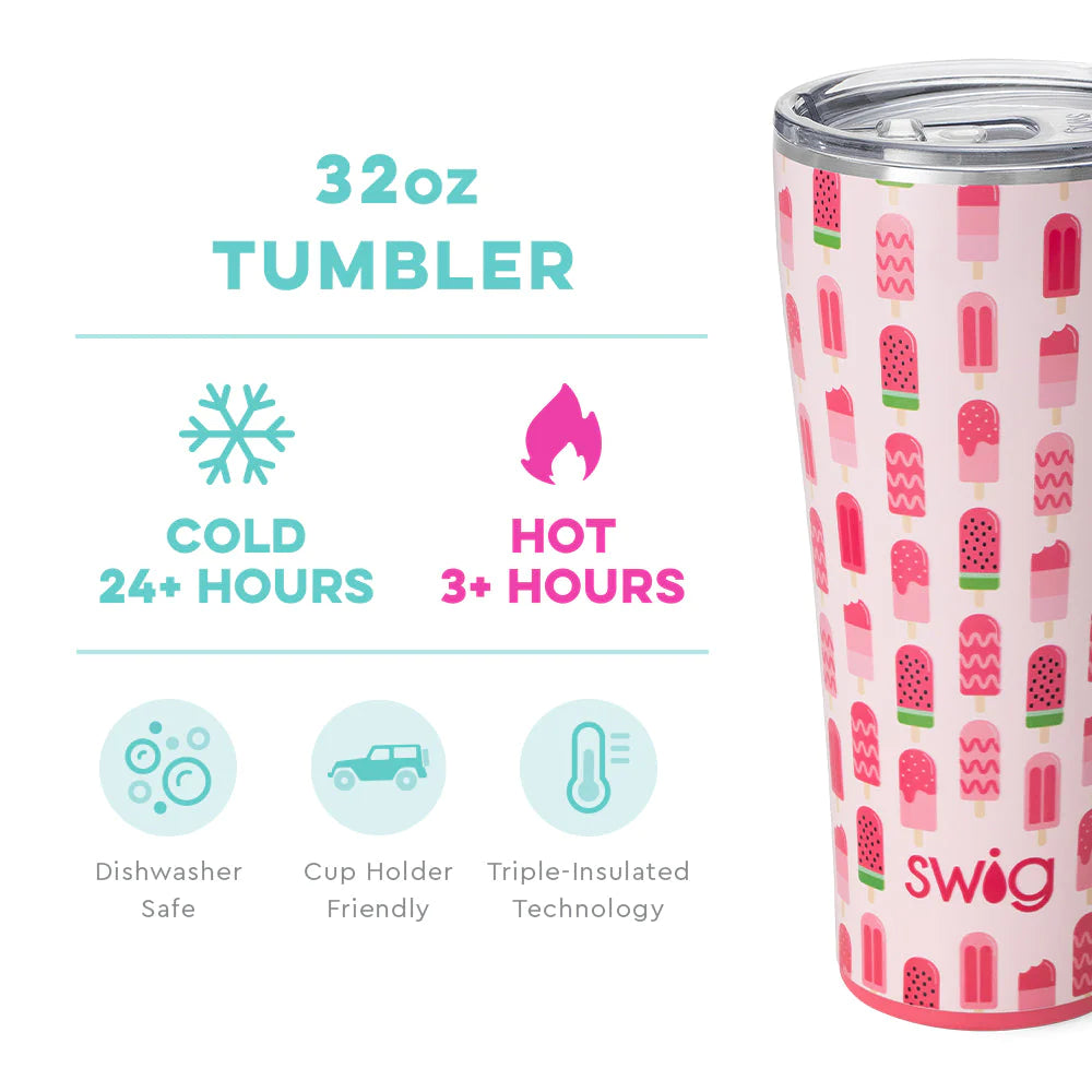 Melon Pop Swig Life Tumbler - 32 oz